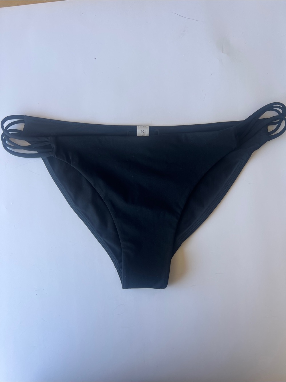 lululemon athletica Black Strappy Bikini Bottoms